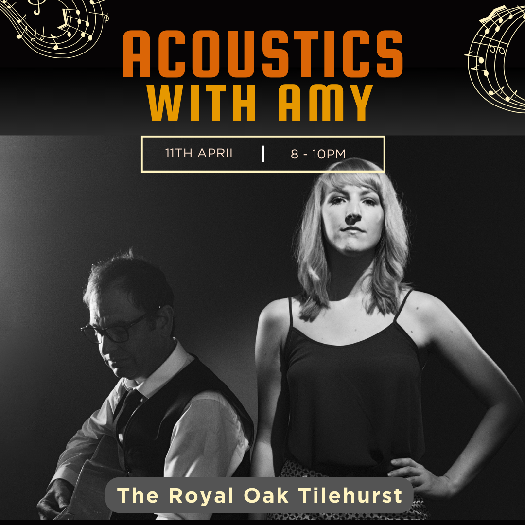 LIVE MUSIC - Acoustics with Amy