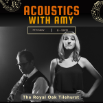 LIVE MUSIC - Acoustics with Amy