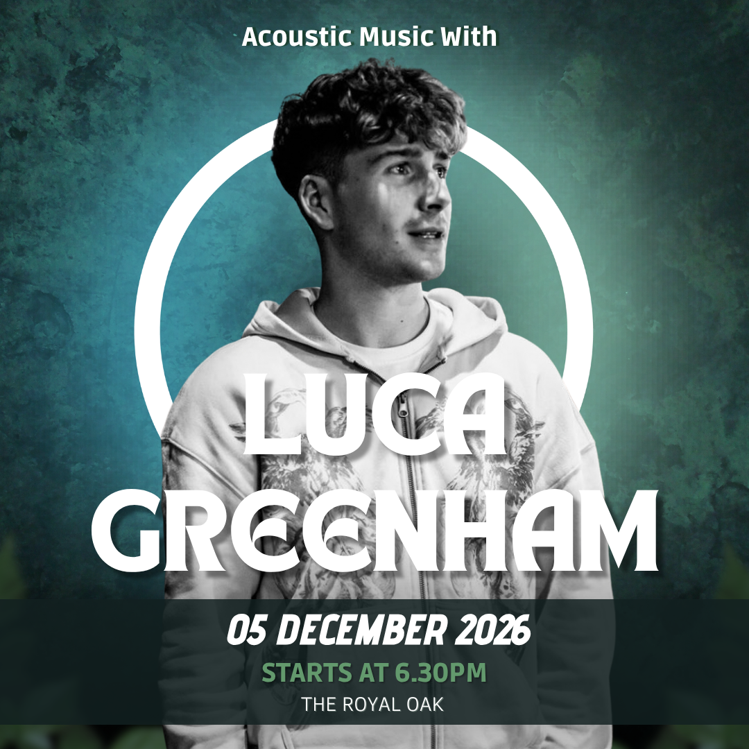 LIVE MUSIC - Luca Greenham