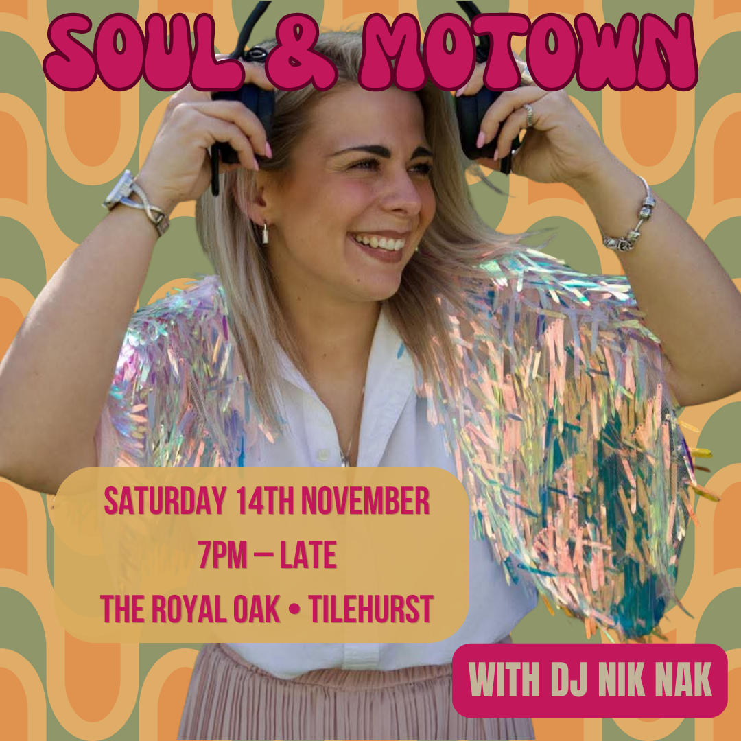 Soul & Motown with DJ Nik Nak